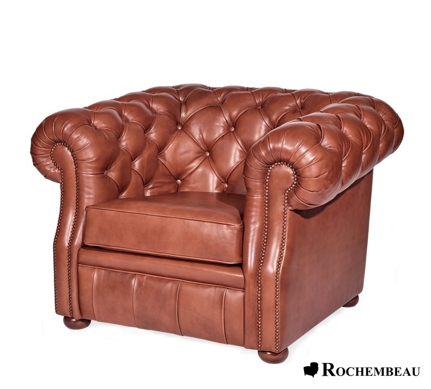 Anders Symposium video Chesterfield COOK Club Chair. Rochembeau sheepskin leather Chesterfield  armchair.